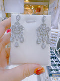 Chatnoiremeow 香港銅鑼灣門市 | 新娘耳環｜Bridal Earrings｜Wedding Earrings | 結婚耳環| 婚嫁首飾| 新娘首飾| 裙褂耳環|婚紗耳環｜Wedding Earrings | 