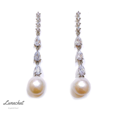  |南洋珍珠耳環| 結婚禮物首飾｜珍珠耳環｜Akoya pearl earrings｜大溪地珍珠耳環｜