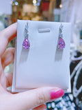 Pivoine Milano Sterling Silver and Crystal Bridal Earrings 111