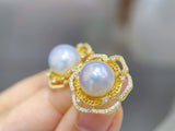 南洋珍珠耳環| 結婚禮物首飾｜珍珠耳環｜Akoya pearl earrings｜大溪地珍珠耳環｜