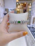 Pivoine Milano Sterling Silver and Crystal Bridal bracelet 2