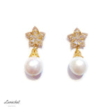 南洋珍珠耳環| 結婚禮物首飾｜珍珠耳環｜Akoya pearl earrings｜大溪地珍珠耳環｜