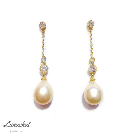 南洋珍珠耳環| 結婚禮物首飾｜珍珠耳環｜Akoya pearl earrings｜大溪地珍珠耳環｜