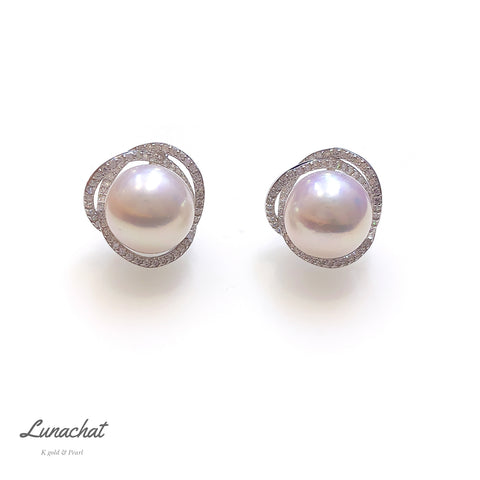 南洋珍珠耳環| 結婚禮物首飾｜珍珠耳環｜Akoya pearl earrings｜大溪地黑珍珠耳環｜ 結婚禮物首飾 |  新娘耳環 |  結婚耳環 ｜pearl earrings hk