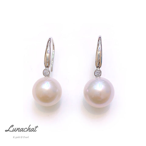 南洋珍珠耳環| 結婚禮物首飾｜珍珠耳環｜Akoya pearl earrings｜大溪地珍珠耳環｜