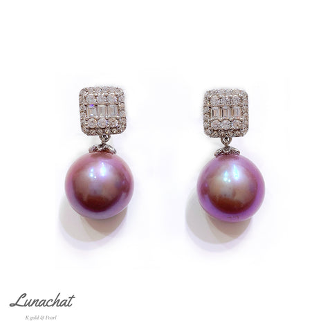 南洋珍珠耳環| 結婚禮物首飾｜珍珠耳環｜Akoya pearl earrings｜大溪地珍珠耳環｜